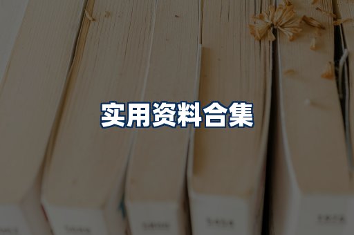实用PDF资料展示